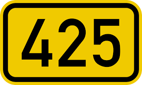 File:Bundesstraße 425 number.svg - Wikimedia Commons