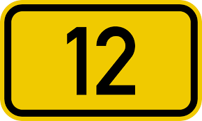 File:Bundesstraße 12 number.svg - Wikipedia