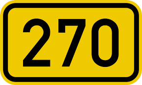 File:Bundesstraße 270 number.svg - Wikimedia Commons