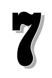 Numbers Seven 7 Drop - Free image on Pixabay